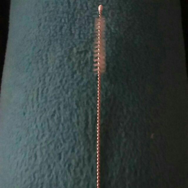 5pcs Sikat Pembersih Sedotan Bahan Stainless Steel