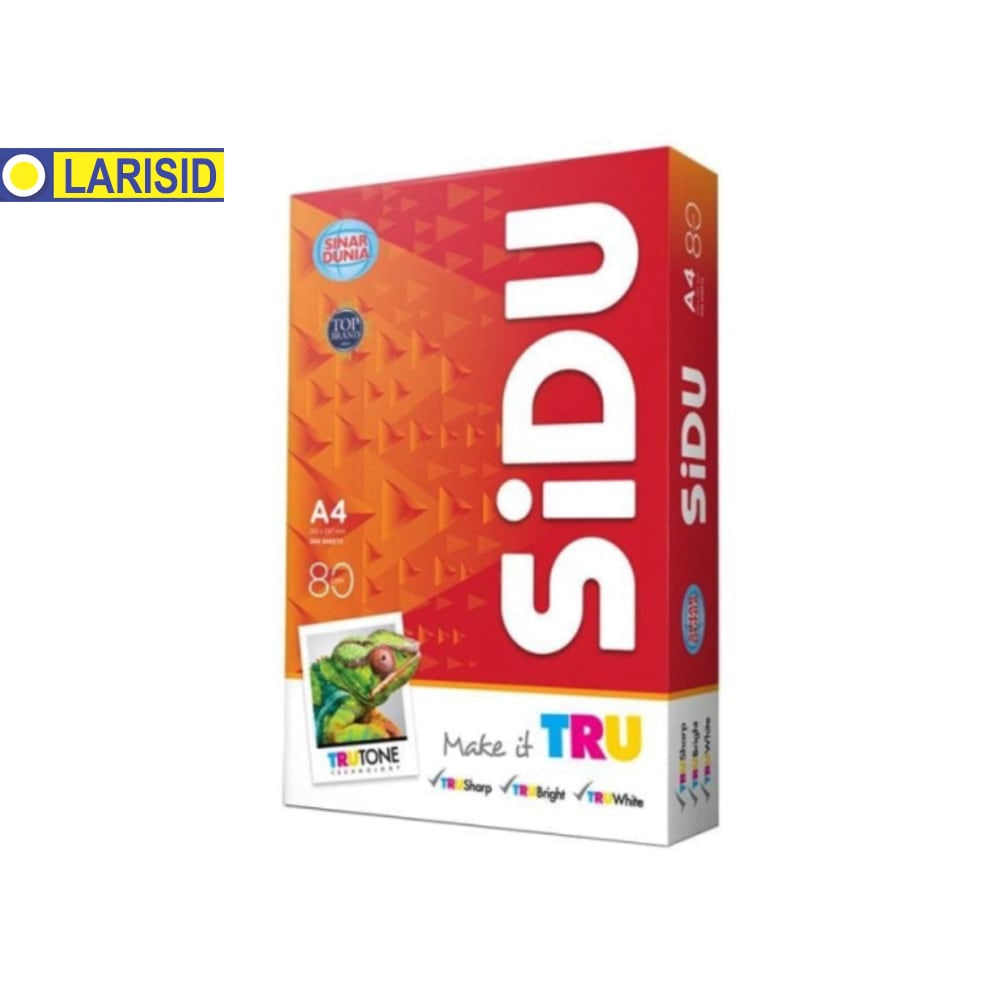 

KERTAS HVS A4 80 GRAM SIDU SINAR DUNIA