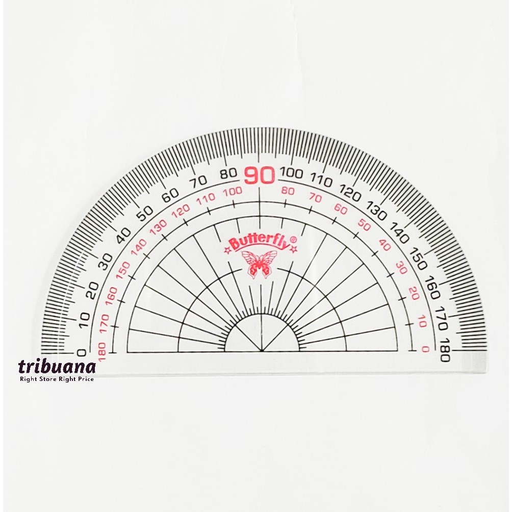 

Butterfly Busur Derajat 180/10 CM New