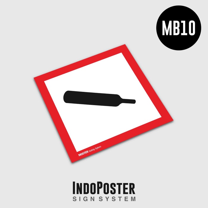 

Sticker K3 Label Simbol B3 Ghs Gas Bertekanan