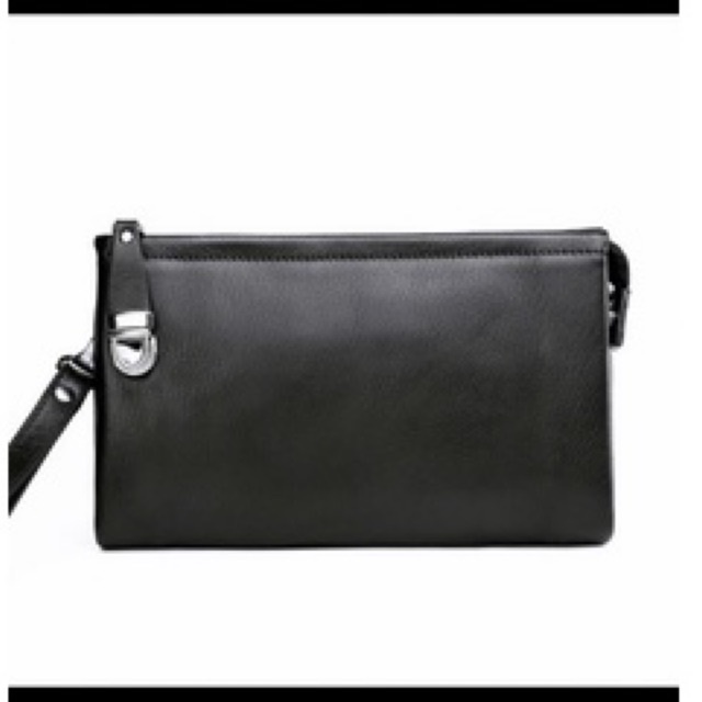 Clutch Kulit asli Tas Handbag tangan Pria/Wanita kulit super