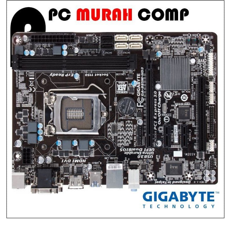 Motherboard Intel LGA 1150 B85 Gigabyte