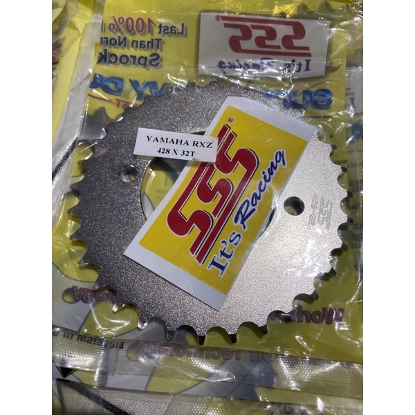 Gir Gear SSS Gir Belakang SSS YAMAHA Rx z king Jupiter Mx Vega R Force One Jupiter Z 428 x 30T - 39T-32