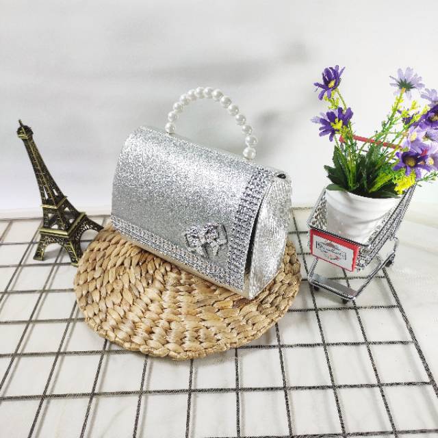 Aizolshop tas pesta HANI  clutch pesta tas kondangan ukuran 18×7×13 cm tas wanita murah