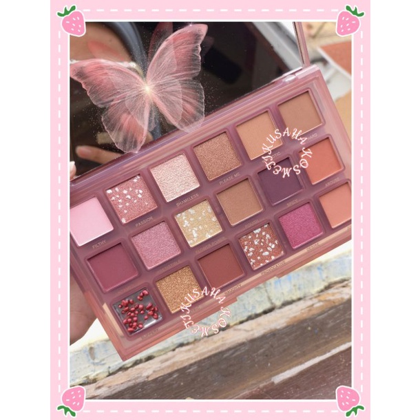 ECER!! EYESHADOW PALETTE ANYLADY NAUGHTY 18 WARNA NUDE CANTIK 946/781B