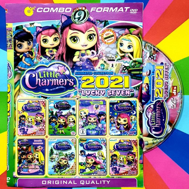 Kaset Video Film Animasi Movie Koleksi Little Charmers 8 in 1 - Kaset Film Anak Perempuan Terbaru