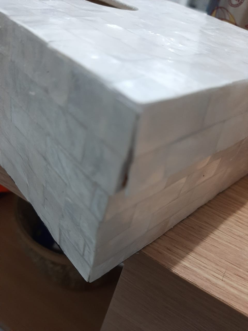 Tempat Tissue Kulit Kerang