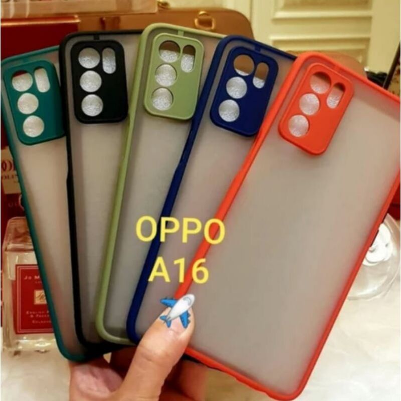 Softcase Slicon Aero hp OPPO A16 Case hp OPPO A16