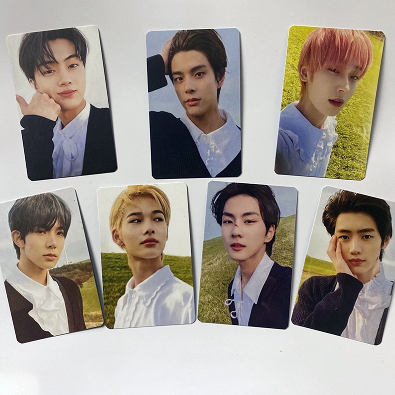 7pcs / Set Kartu Lomo Foto Kpop Enhypen Answrer Untuk Koleksi Penggemar