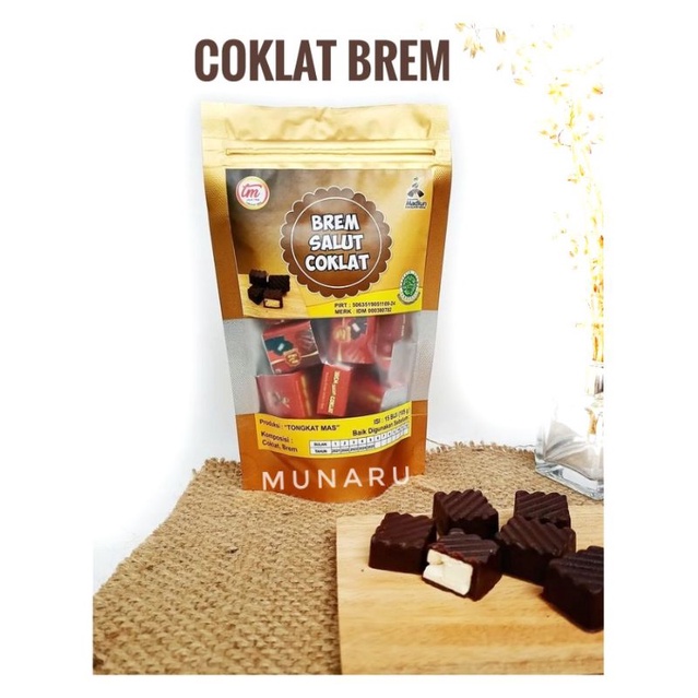 

Brem Madiun Salut Coklat Pouch Cokelat Brem Tongkat Mas