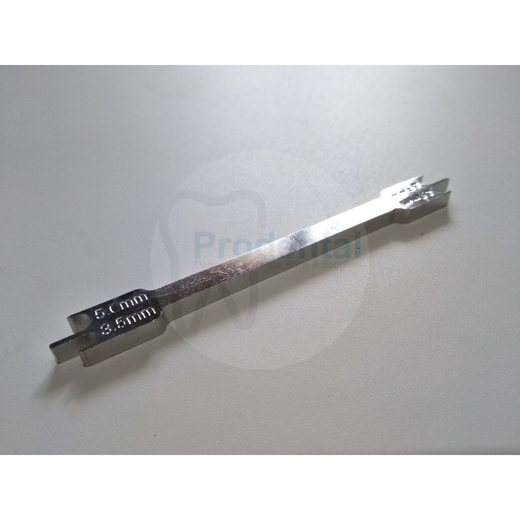 Dental bracket height gauge alat pengukur posisi bracket behel