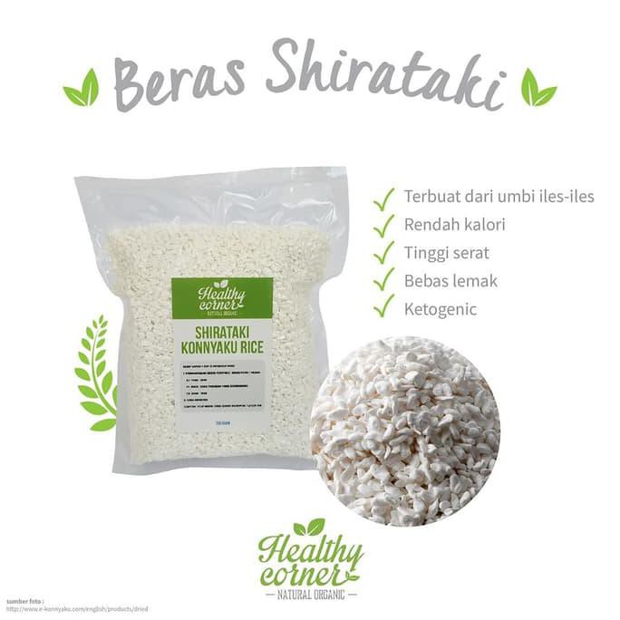 

Konnyaku Rice Beras Konyaku Shirataki Ketogenic Diet Keto 1 Kg DISKON