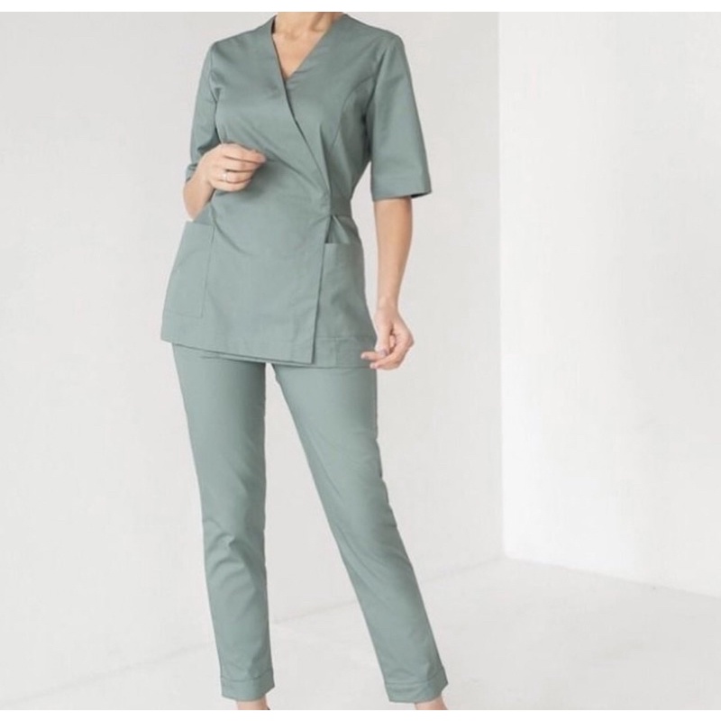 baju oka/baju jaga dokter/baju jaga perawat