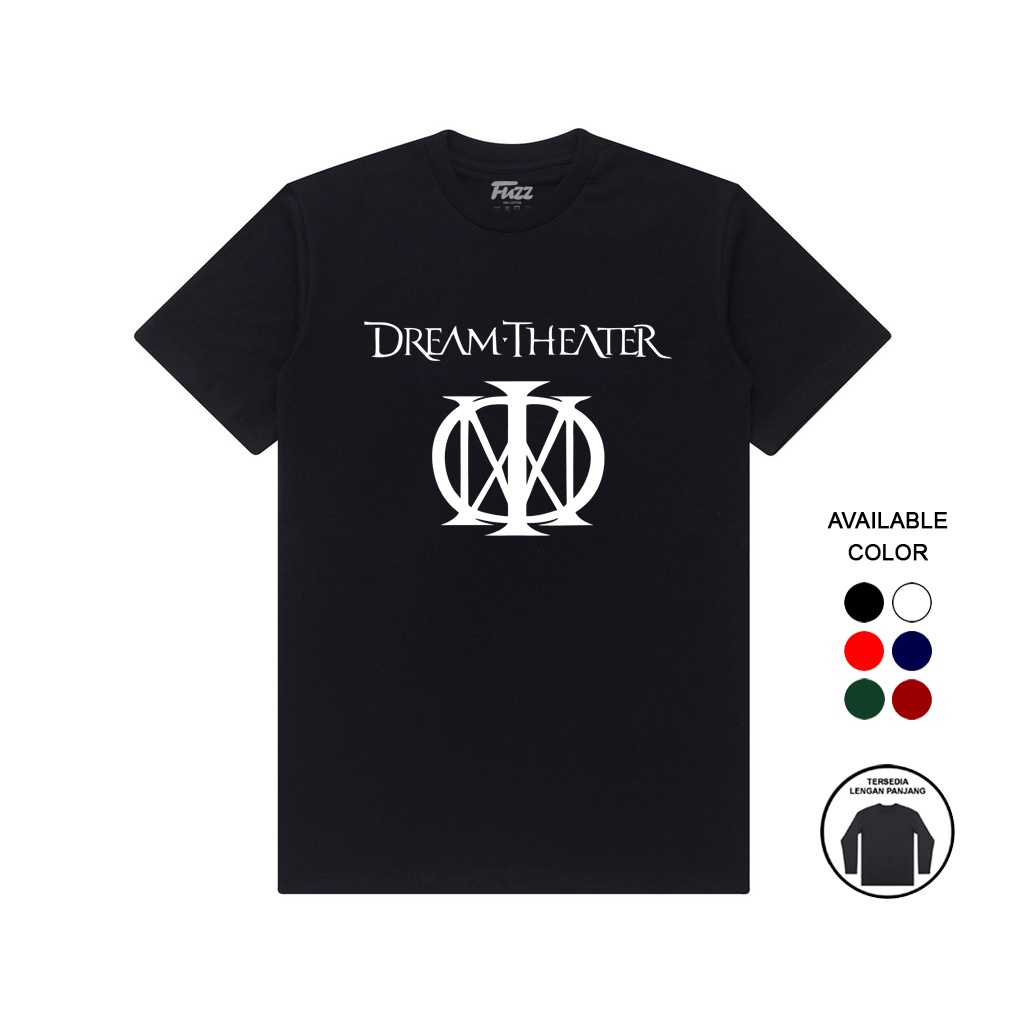 Kaos Band Dream Theater Baju T-Shirt Distro Musik Metal Pria Dan Wanita