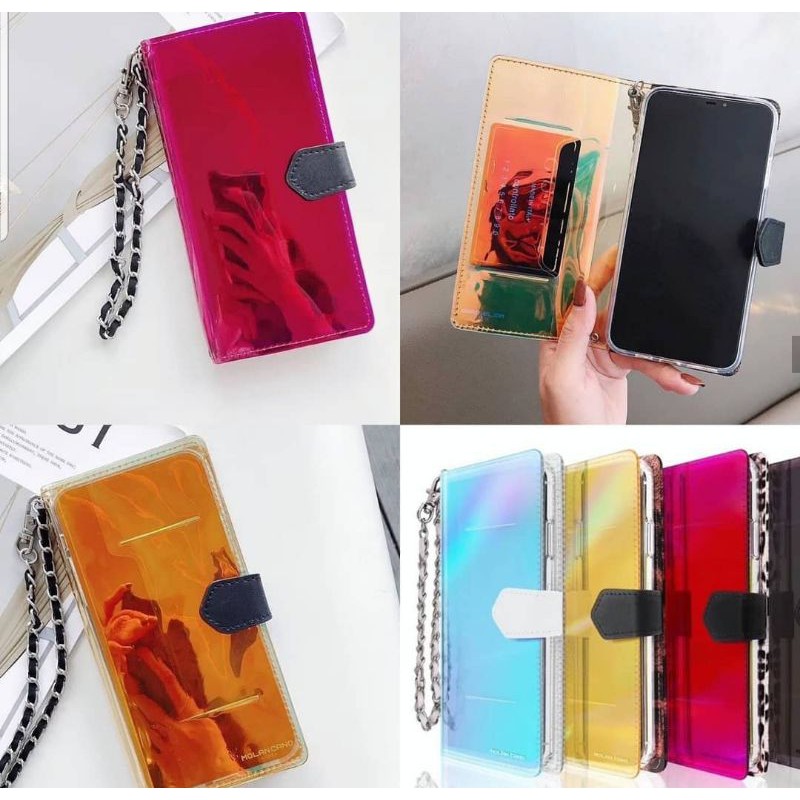 Premium flipcover case dompet hape berkualitas import Samsung Note9 Note10 Note10+