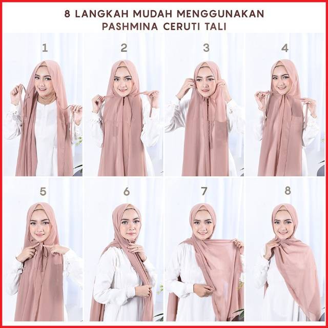 MURAH! PASHMINA TALI CERUTY BABYDOLL PREMIUM PASMINA TALI DIAMON