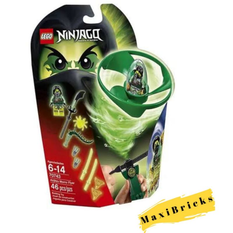 LEGO Ninjago 70743 Airjitzu Morro Flyer BAD BOX