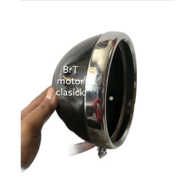 Batok Lampu CB125 Pres Mentah Tebal Kualitas zenku Import