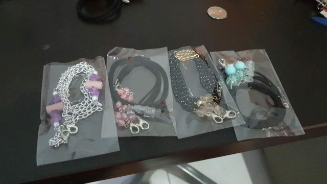 Strap Rantai Chain Tali Kalung Mutiara Masker