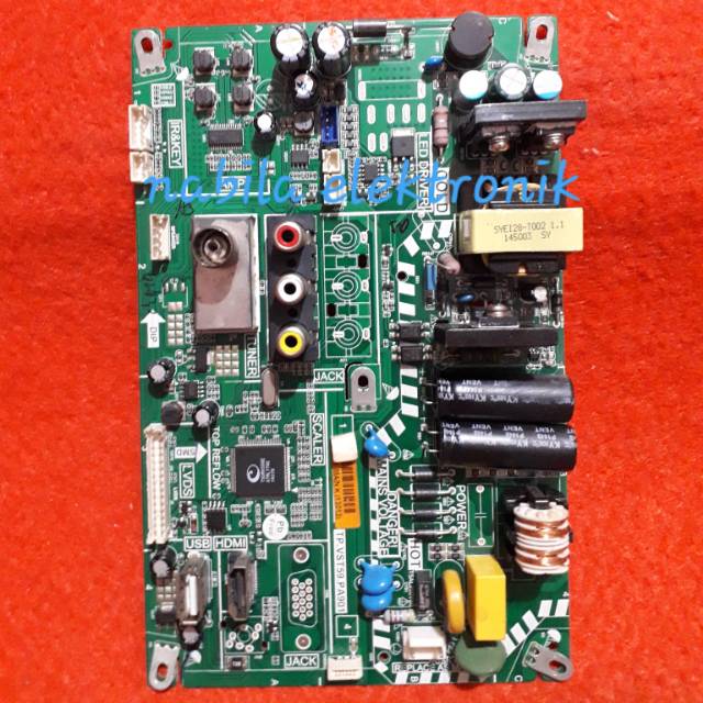 MESIN TV LED - MAINBOARD - MOTHERBOARD - MOBO - MICOM - MB LED SHARP 23LE100M ORI SIAP PAKE