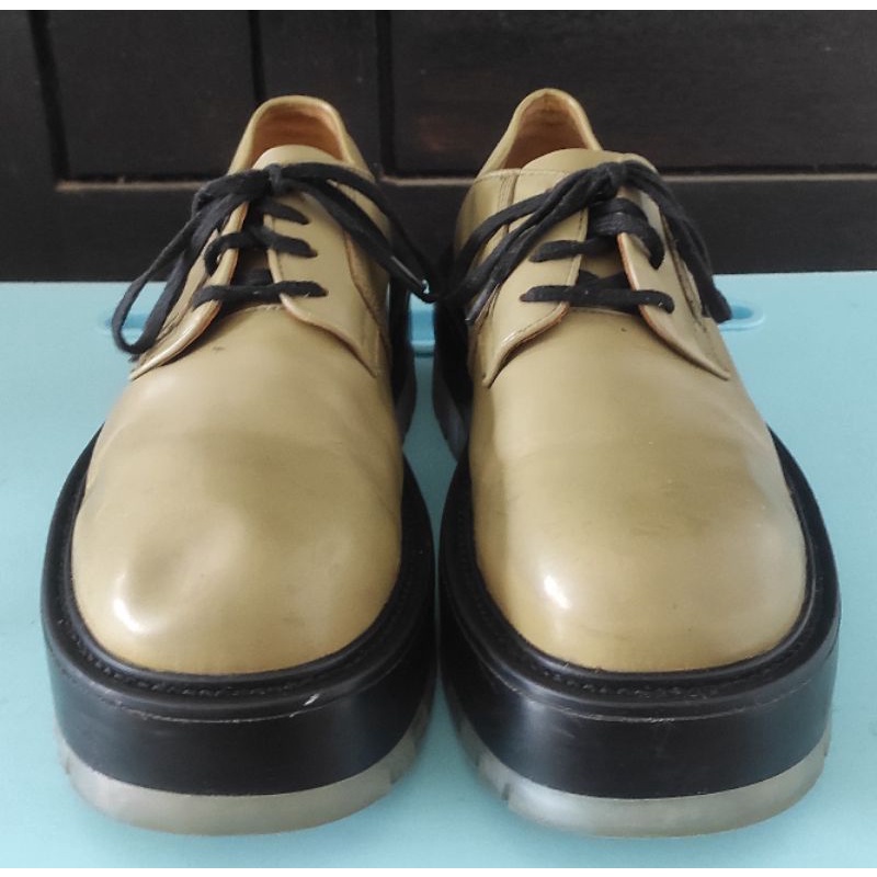 Bottega Veneta Stilt Chunky Sole Derby Shoes