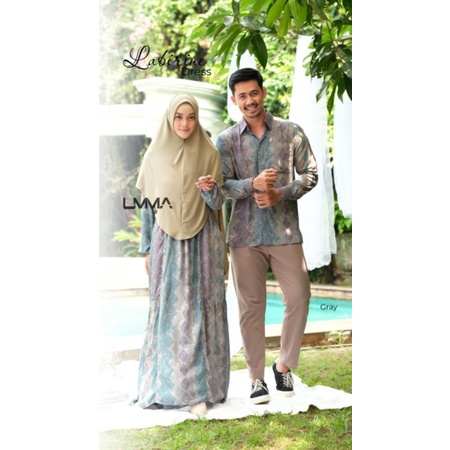 DRESS - Gamis Katun Labirine COUPLE BY UMMA syar'i