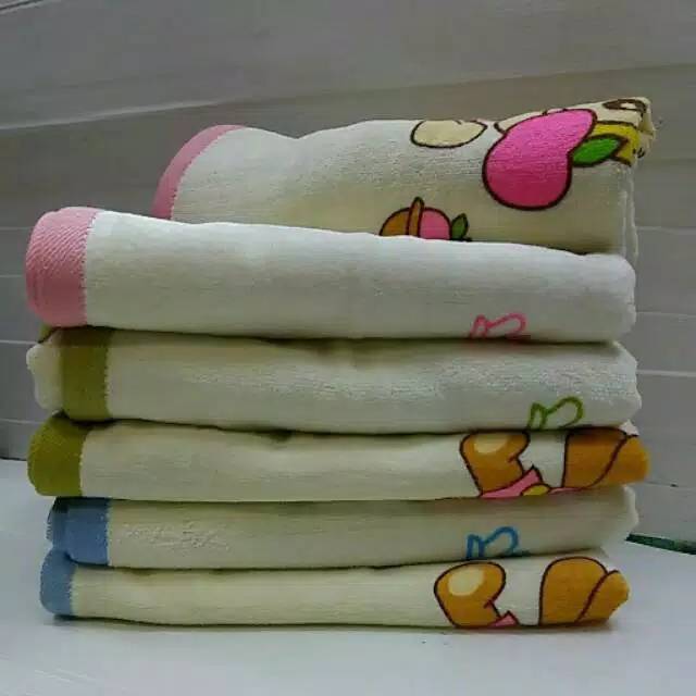 TERLARIS HANDUK MANDI BAYI TWIN TANGGUNG-HANDUK BAYI TWIN UK. 50X100CM-HANDUK BAYI MURAH BERKUALITAS