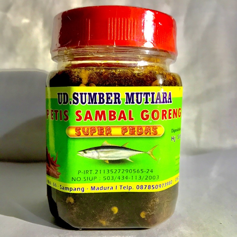 

Sambal goreng petis Madura