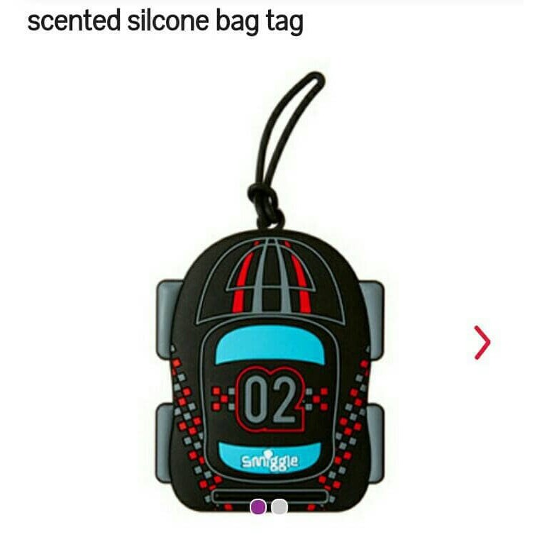

TERUPDATE SMIGGLE SCENTED SILICONE BAG TAG GANTUNGAN TAS SMIGGLE