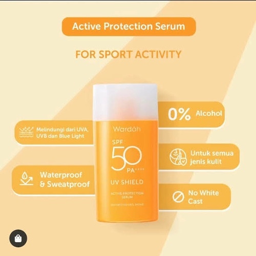 Wardah UV Shield Active Protection Serum SPF 50 35 ml / Wardah UV Shield