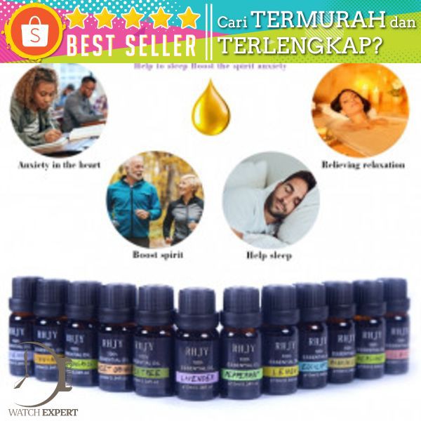 Firstsun Pure Essential Oils Aromatherapy Diffusers 10ml Lemon Grass - RH-11