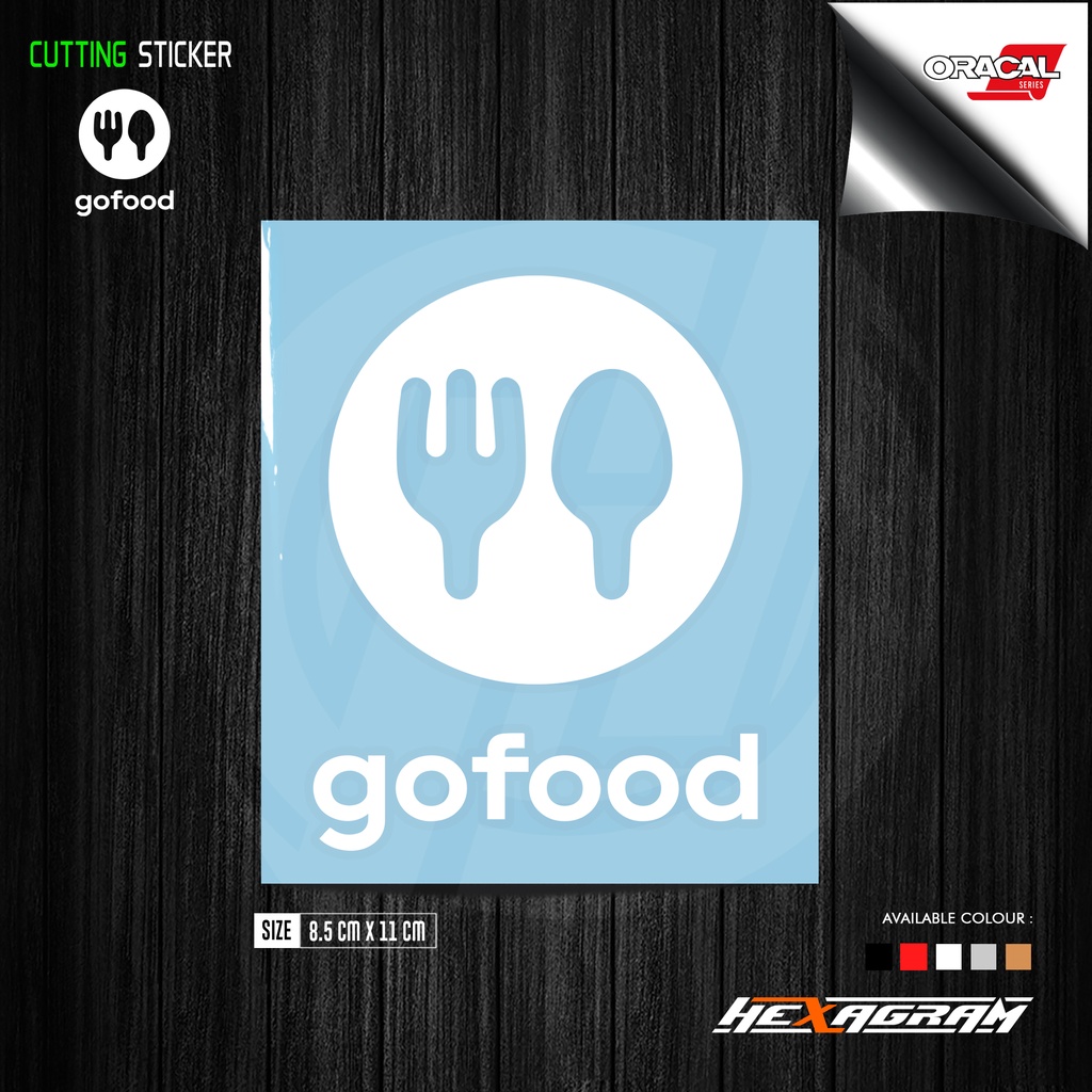 Cutting Sticker Gofood | Stiker Cutting Gofood | Gofood