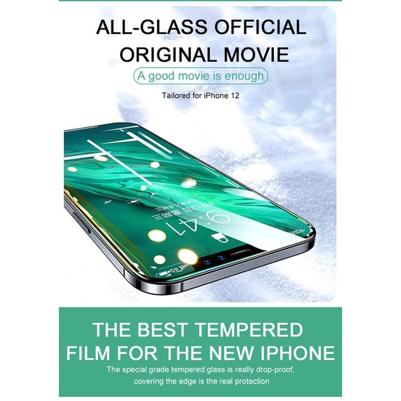 Pelindung Layar Tempered Glass 90d Untuk Iphone 13 Pro Max Mini 13pro Max