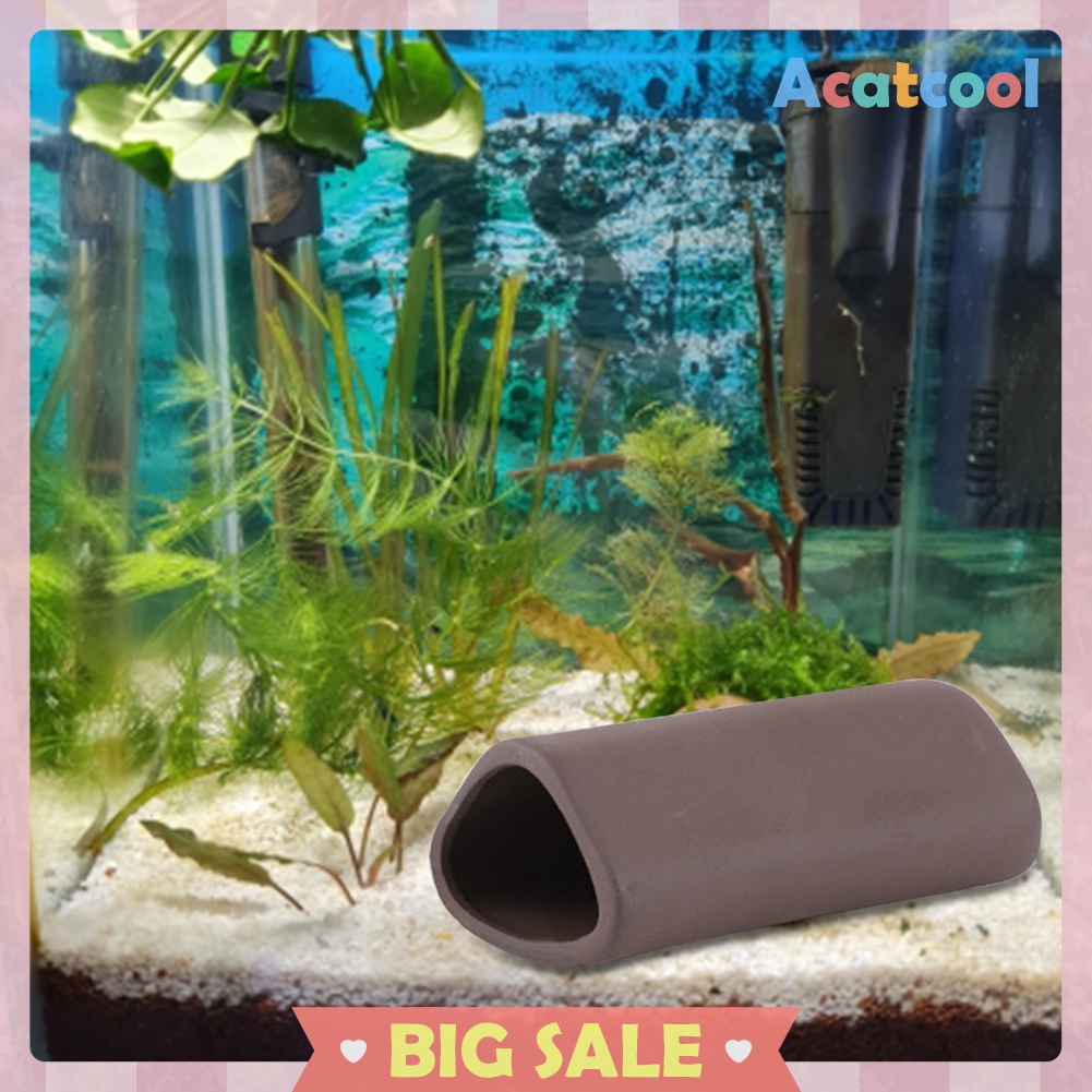 Fish Tank Crystal Shrimp Shelter Special Shaped Ceramic Pot Breeding Cave