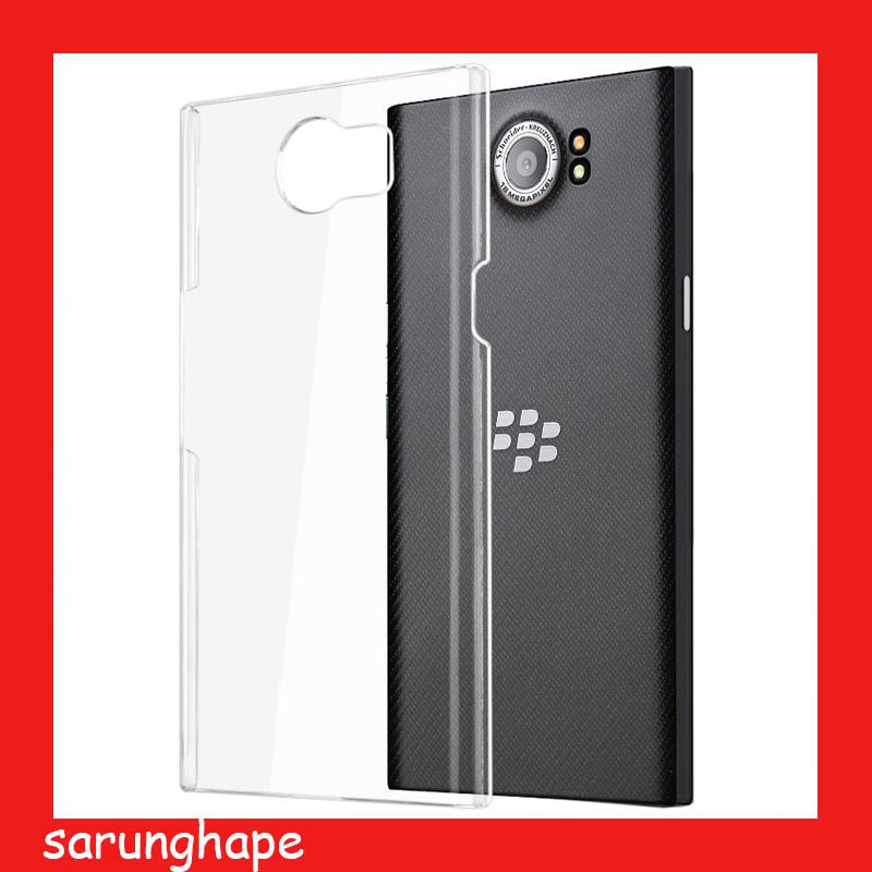 Blackberry Priv - Clear Hard Case Casing Cover Transparan