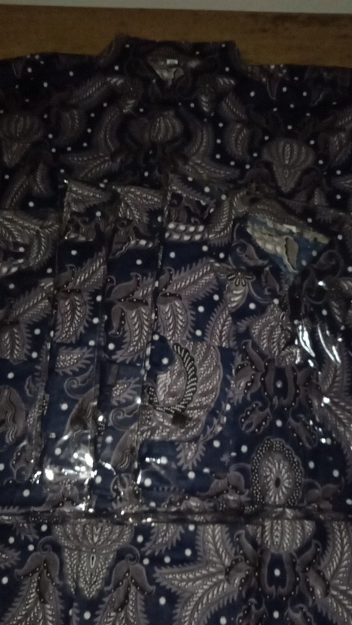 Kemeja Batik Pria Ppbtk07 Modern Lengan Panjang Casual Modis Trendy Masa Kini M L Xl Asli Pekalongan