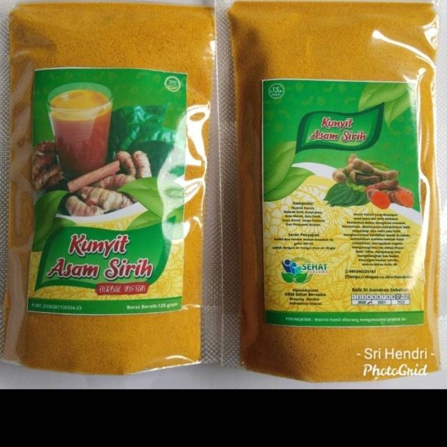 

Jamu kunyit asam sirih