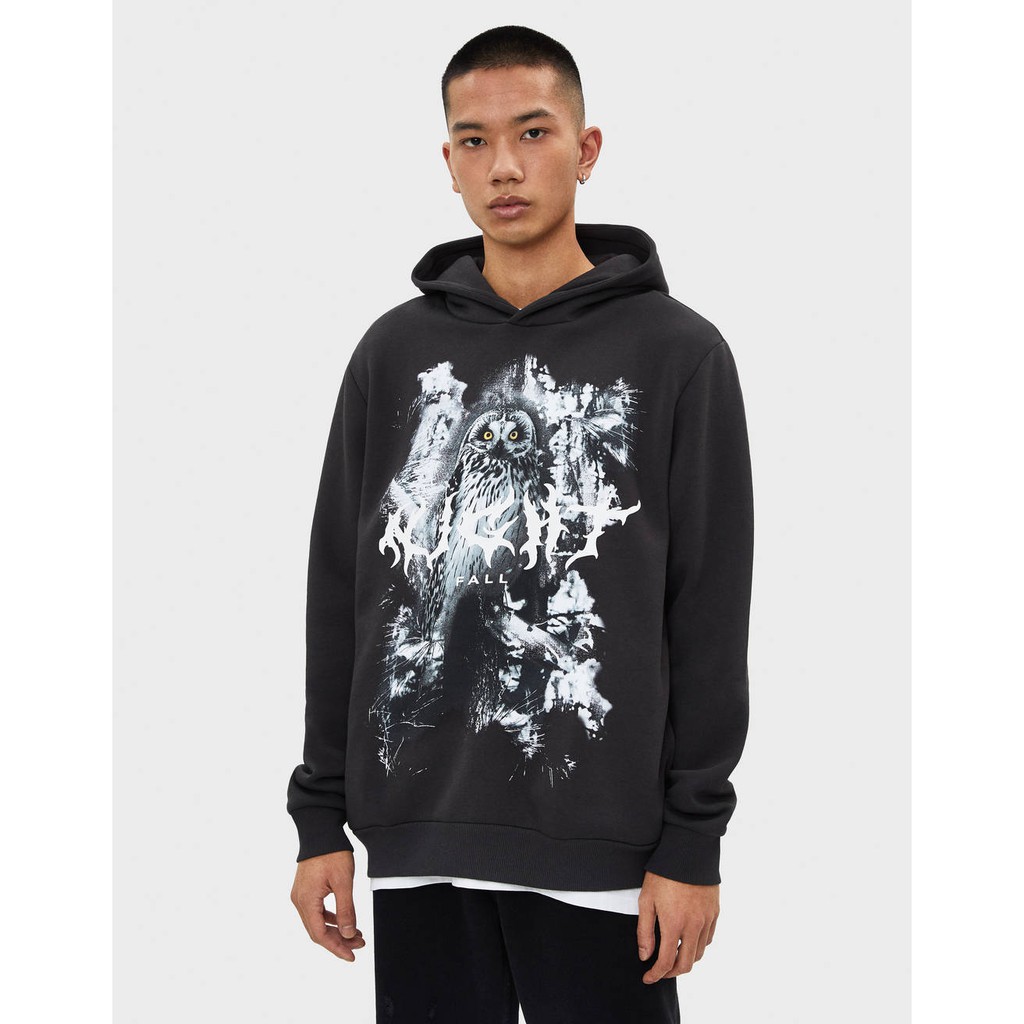 hoodie bershka man