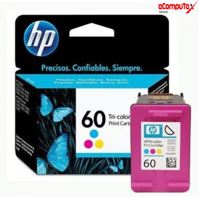 CARTRIDGE HP 60 COLOR / TINTA CATRIDGE HP60 COLOUR ORIGINAL - RESMI