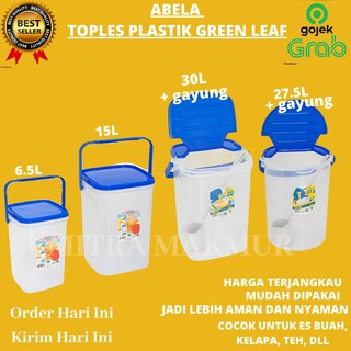 Jual GREEN LEAF - TOPLES ES BUAH 6.5 - 15- 27.5- 30 L / AQUARIUM ES