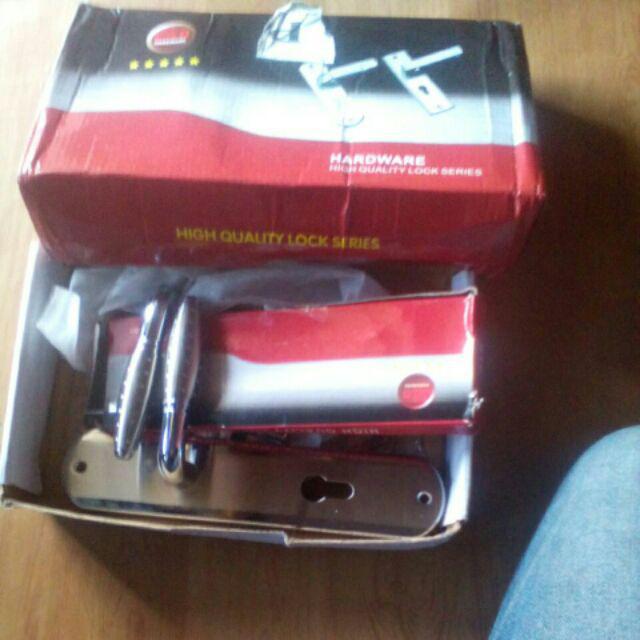 Kunci Pintu Besar Bulat -gagang Pintu Rumah - Tarikan Pintu Minimalis