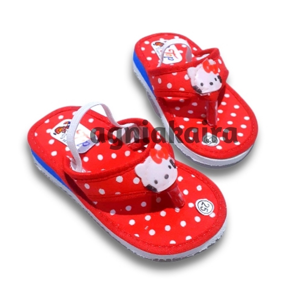 Sandal Bayi Bunyi Citcit Polkadot Lucu Terbaru