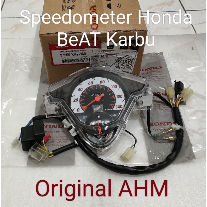 Speedometer Honda BeAT Karbu Ori AHM 37200KVY960