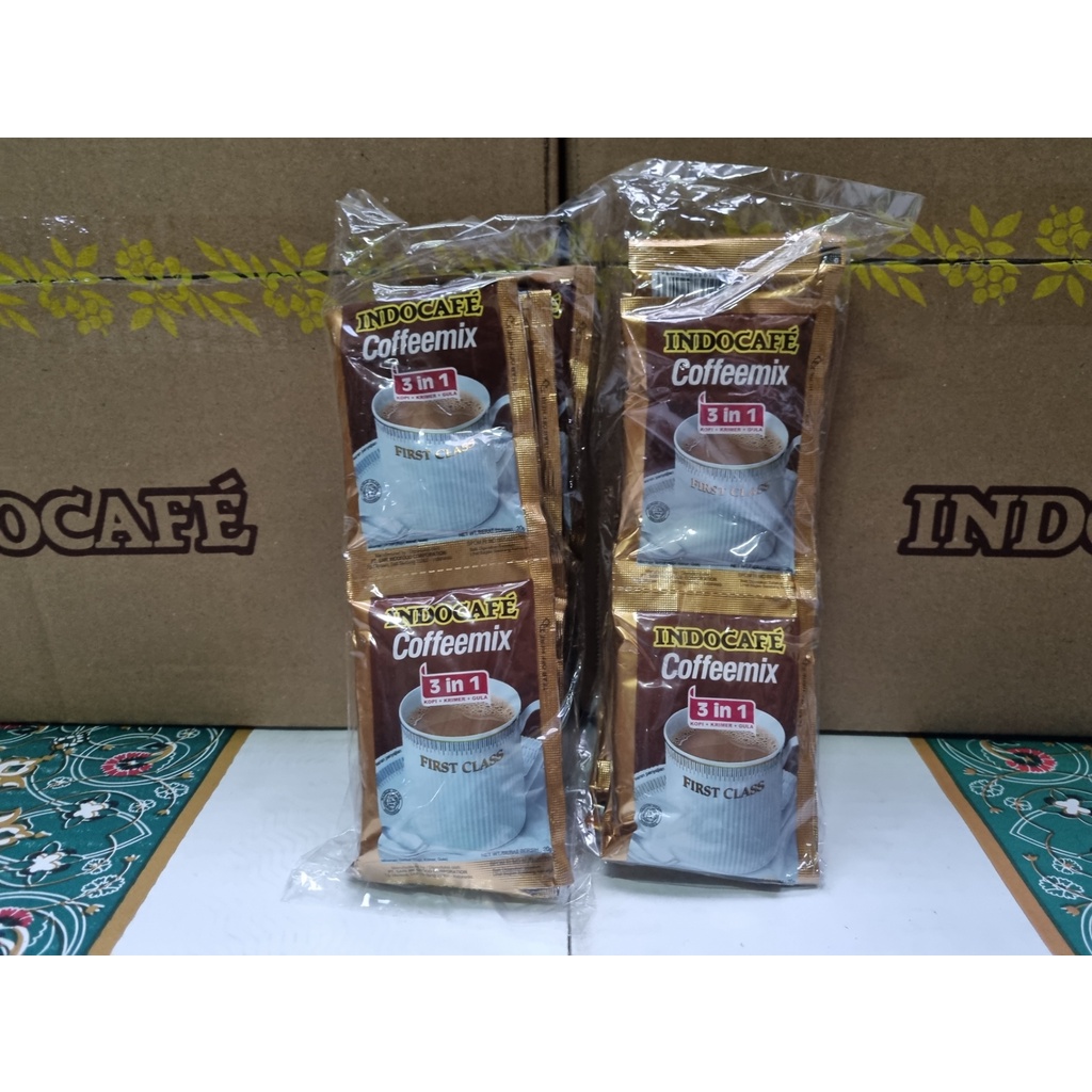 

(PCS) Indocafe Coffeemix 3 in 1 20 Gram Renceng (Isi 10 Sachet)