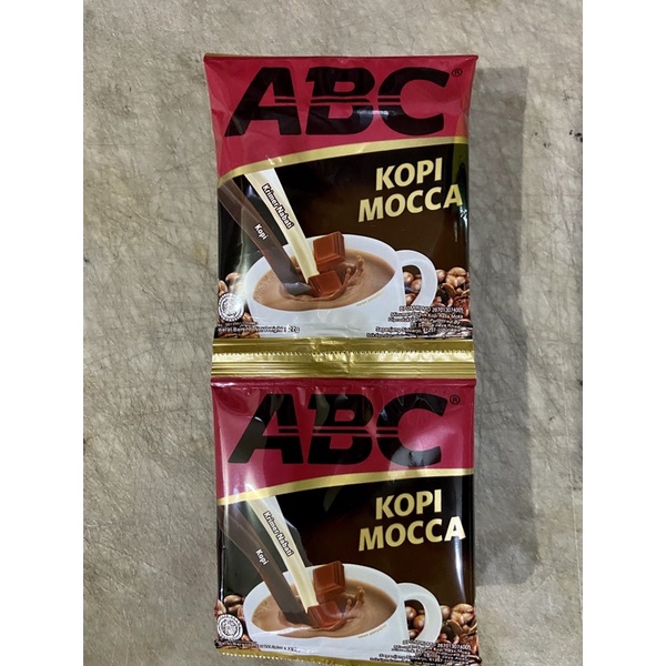 

Kopi ABC MOCCA SACHET / RENCENG / 10 Sachet