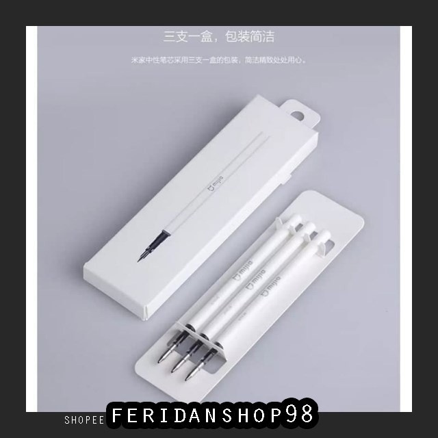 

FS1166 PULPEN XIAOMI MI PEN ATK REFILL TINTA MIJIA MIKUNI JAPAN INK PREMIUM - 3PCS BY FERIDANSHOP98
