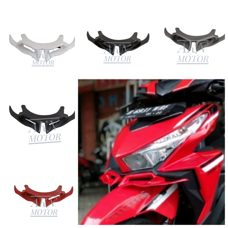 WINGLET FIBBER HONDA VARIO 125 / 150 OLD 2015-2017