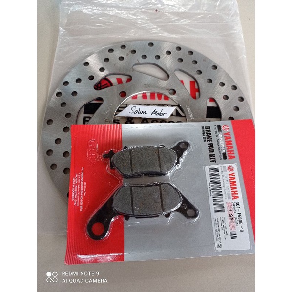 Piringan Cakram Depan+Kampas Rem Vixion Old Vixion New Kualitas Ori