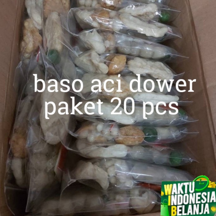 

- BARU baso aci boci dower paket 20 pcs