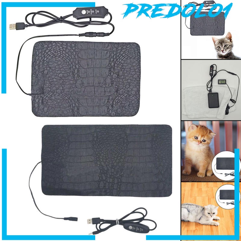 (Predolo1) Pad Penghangat Reptil / Kadal / Laba-Laba / Kura-Kura Anti Air Dengan Kabel Usb